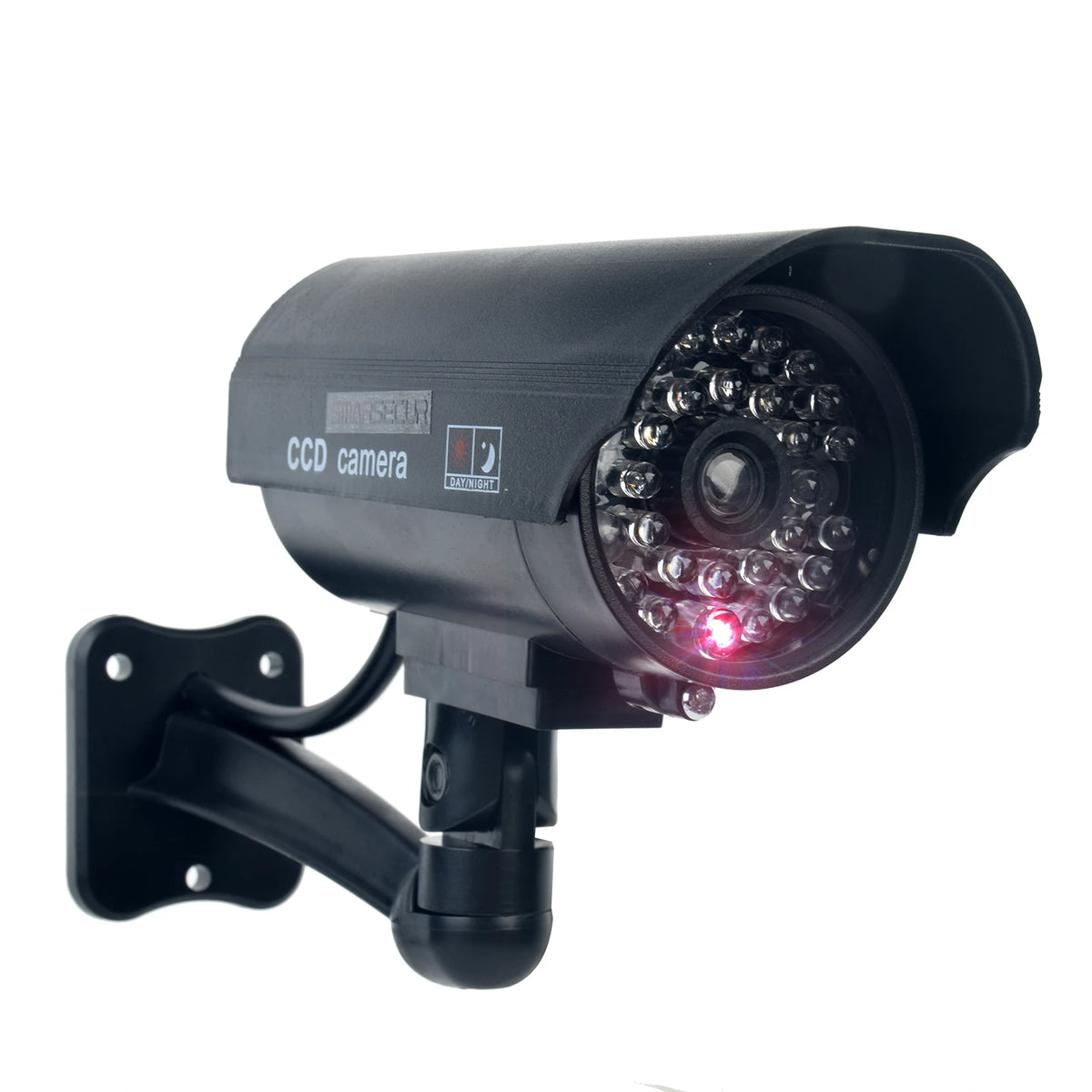 Dummy CCTV Camera with Flashing Red LED