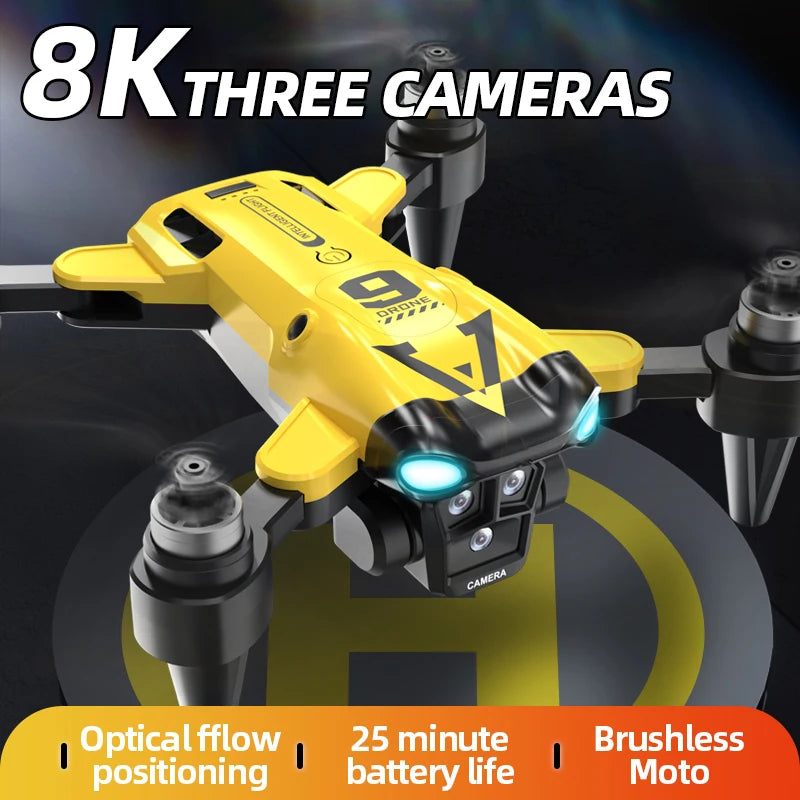 Zlagljiv RC dron z dvema HD kamerama in WiFi FPV