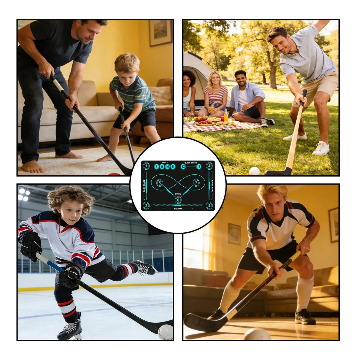 Roll-Up Sports Practice Mat - 50 x 80 cm