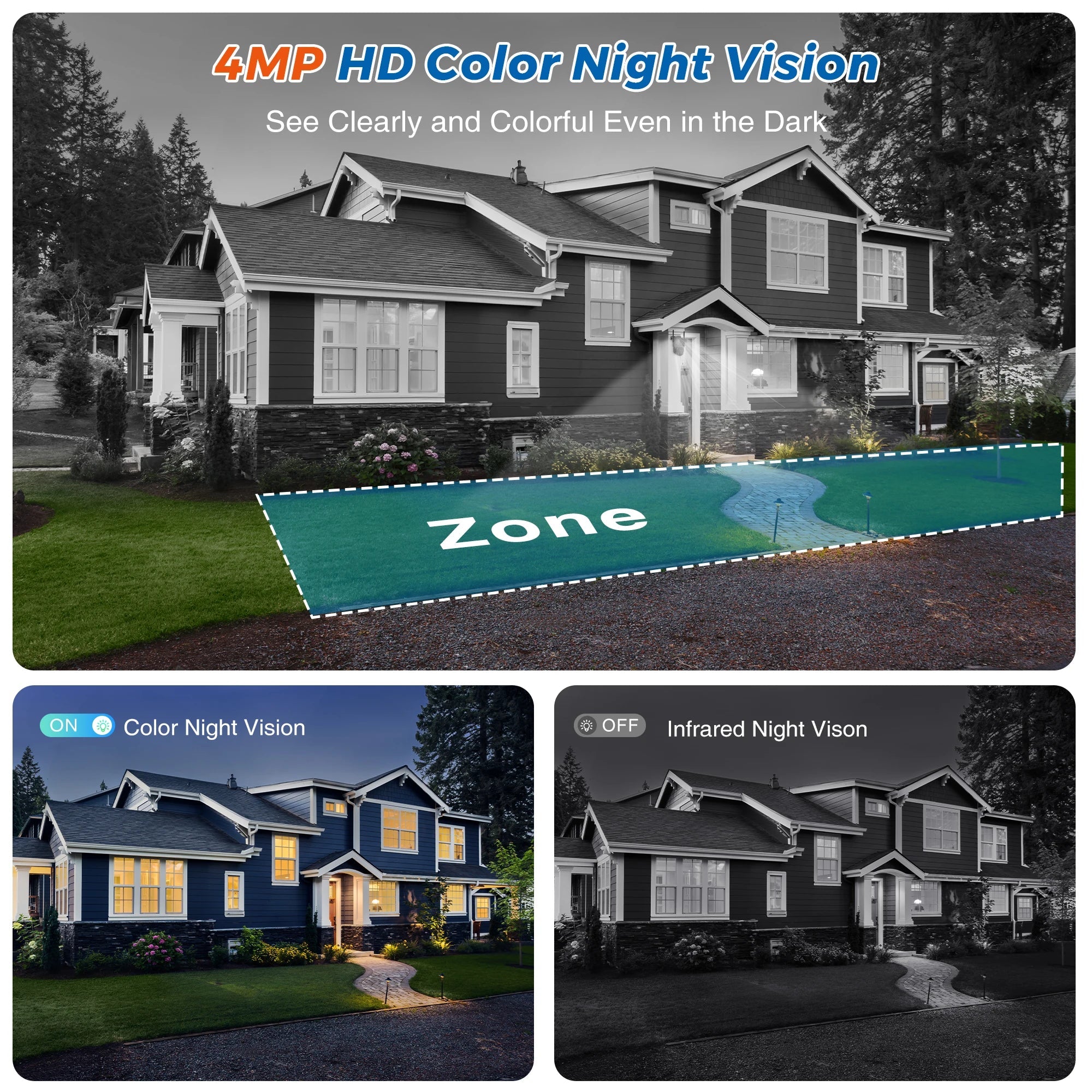 5K 10MP HD Wifi PTZ Camera Outdoor 8MP Dual Lens Dual Screen AI Auto Tracking IP Camera CCTV Audio Video Surveillance P2P O-KAM