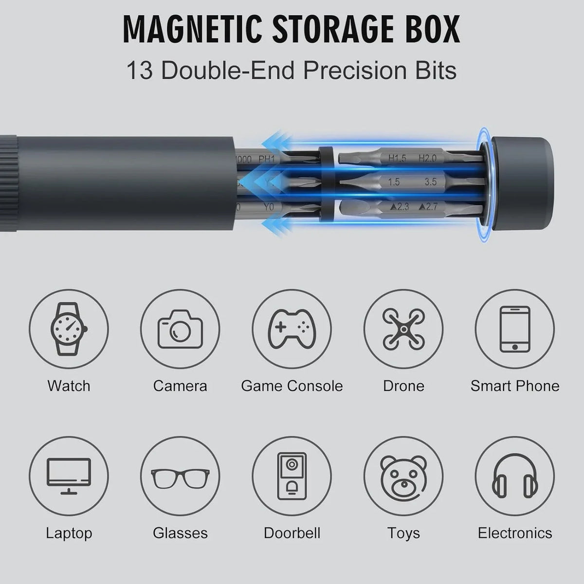 27-in-1 Pen-Style Precision Screwdriver