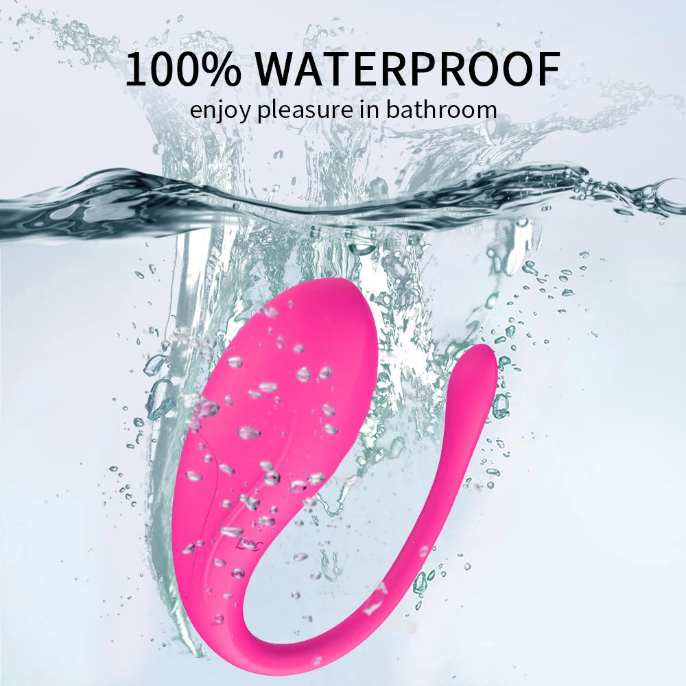 APP Uzaktan Kumandalı Titreşimli Klitoral ve G Noktası Uyarıcı