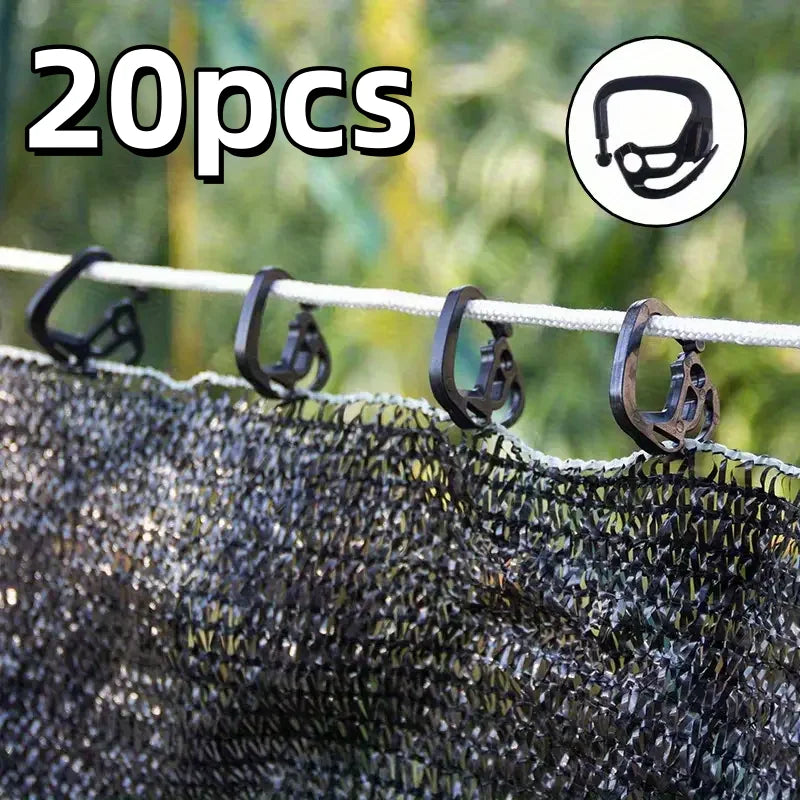 Shade Cloth Clips for Garden Netting