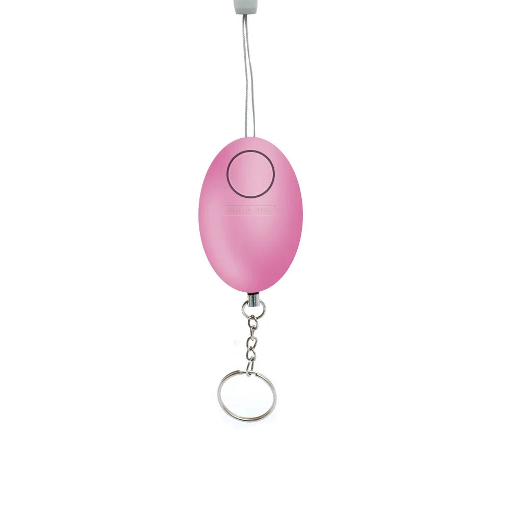 Cheap Self Defense Alarm 120dB Egg Shape Girl Women Security Protect Alert Personal Safety Scream Loud Keychain Emergency Alarm