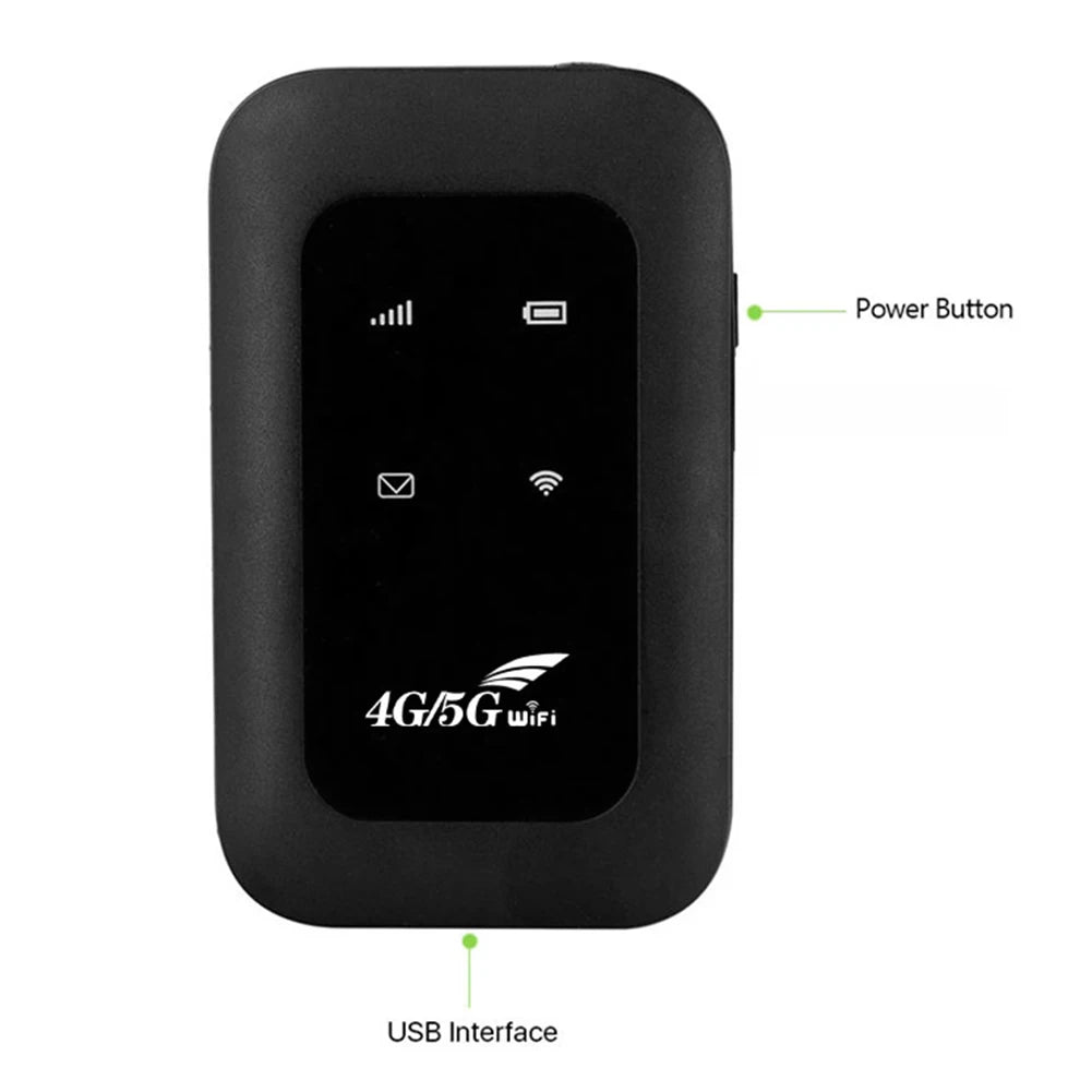 4G LTE Portable WiFi Hotspot Router 150Mbps with SIM Slot