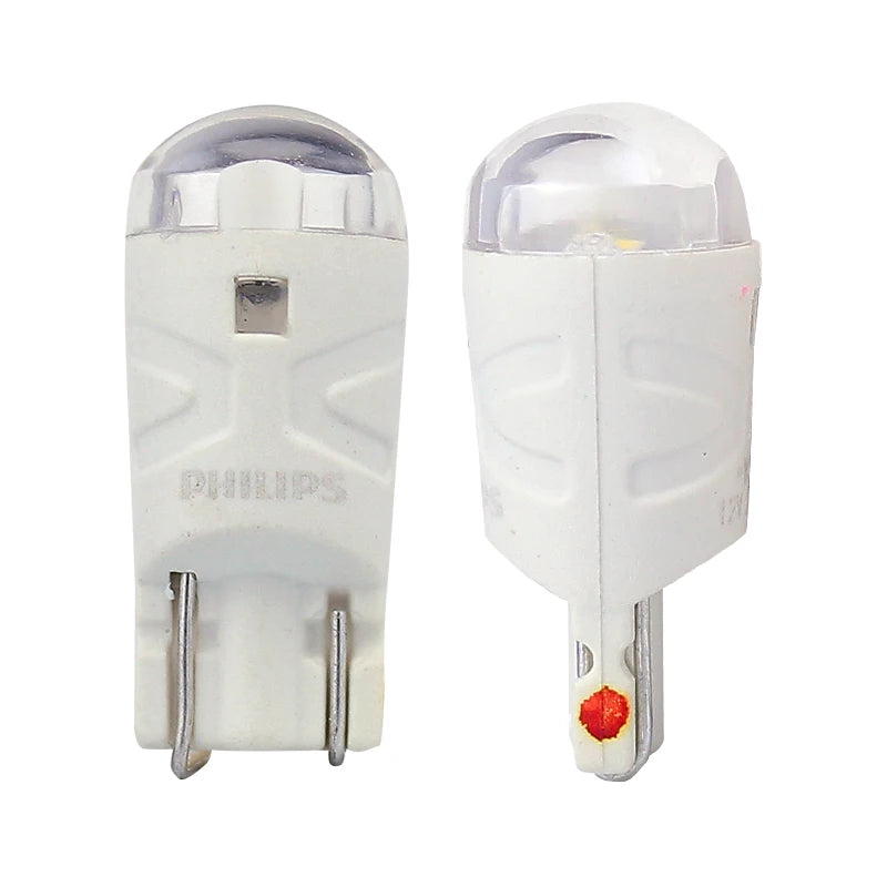 Philips Ultinon Pro3100 LED T10 W5W 6500K Cool White New Style Car Interior/parking Light Turn Signals Lamps 11961CU31B2, Pair