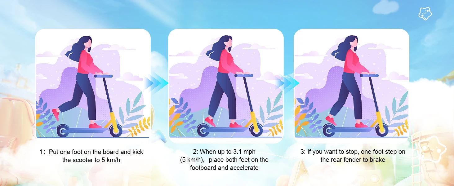 Dětská elektrická koloběžka RCB R15 s nastavitelnou výškou