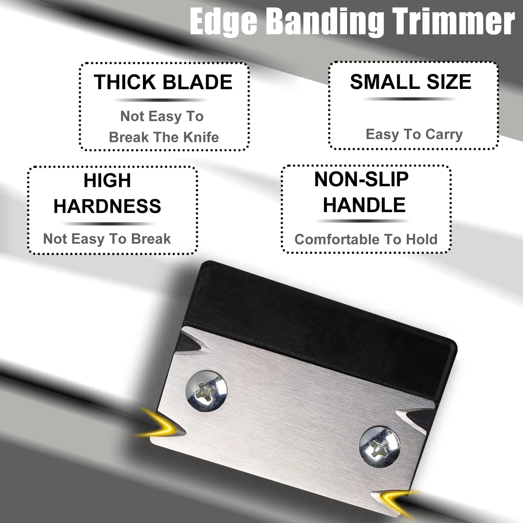 Trimmer Wood Chamfering Fillet Scraper Board Deburring Tool Trimming knife Woodworking Edge Corner Planer Specialty Edge Banding