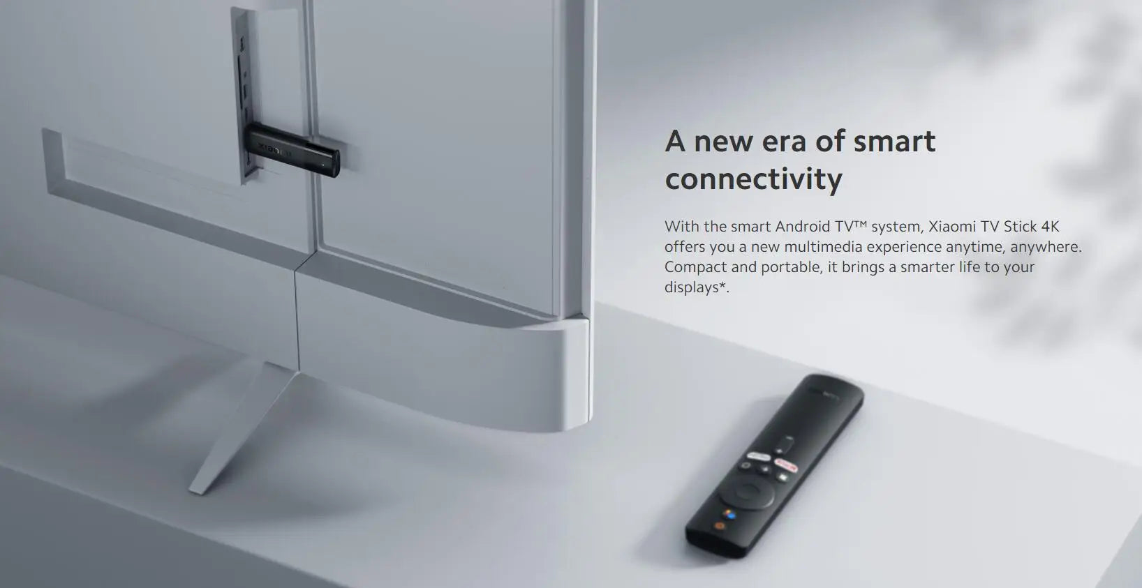 Xiaomi Smart TV Stick 4K Android Streaming Dongle