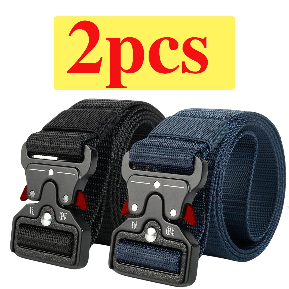 120cm Tactical-Style Belt Pair - Colour Options