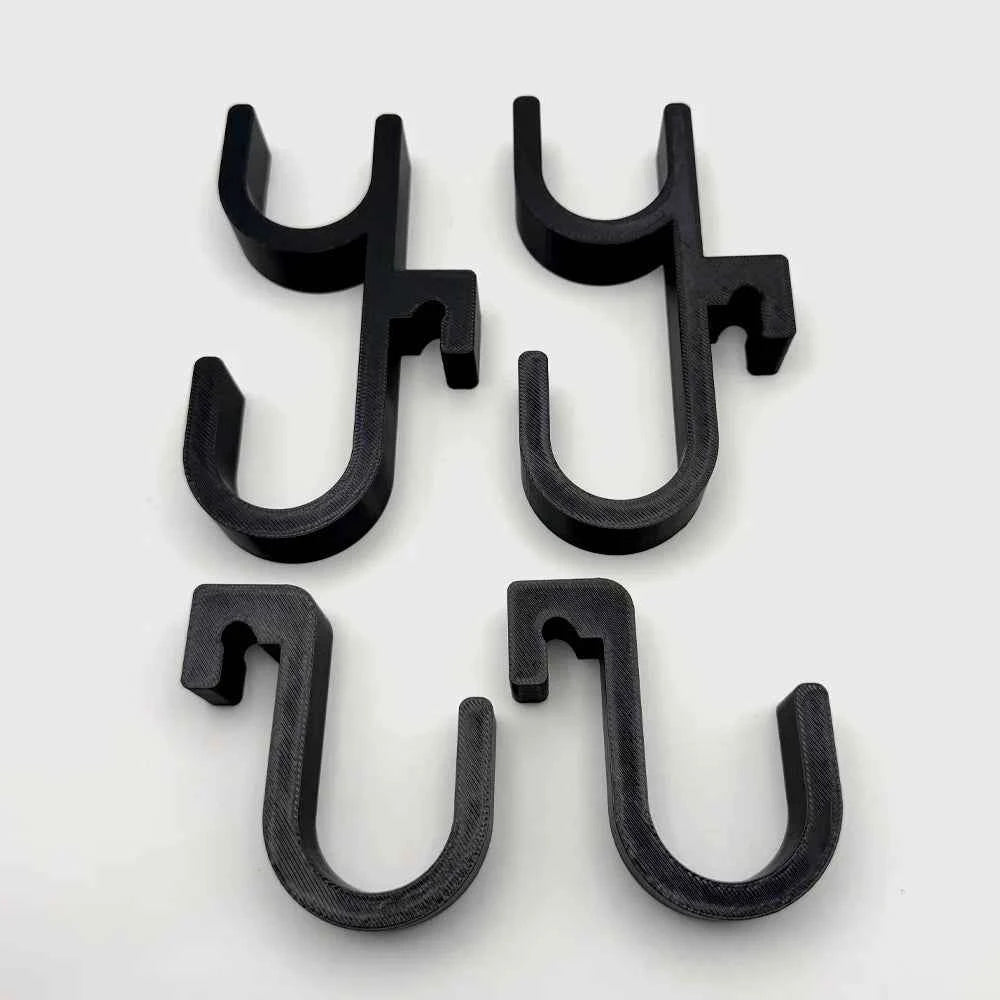 2Pcs Car Umbrella Hooks - Trunk Hangers, Universal for Sedans with No-Drill Installation, Multi-Functional Seat Back Storage Racks