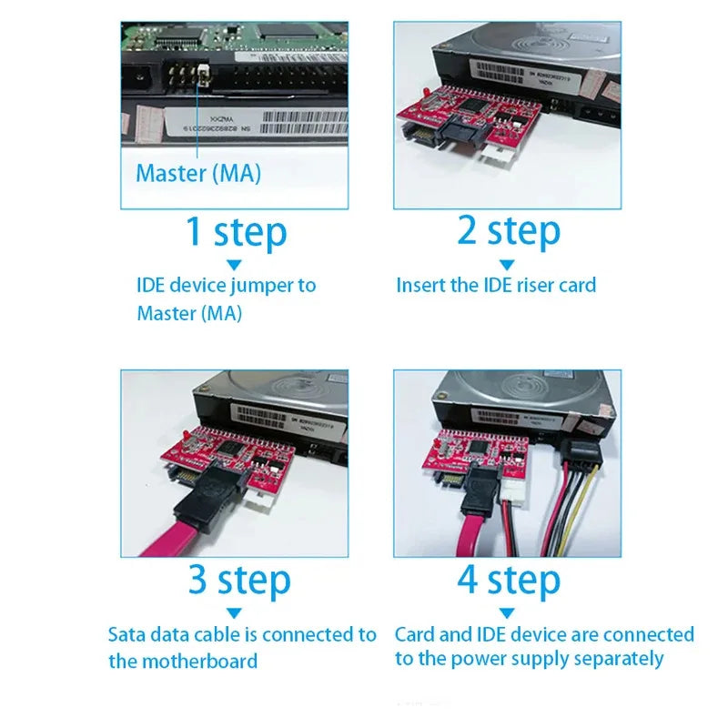 IDE to SATA Storage Interface Adapter Kit