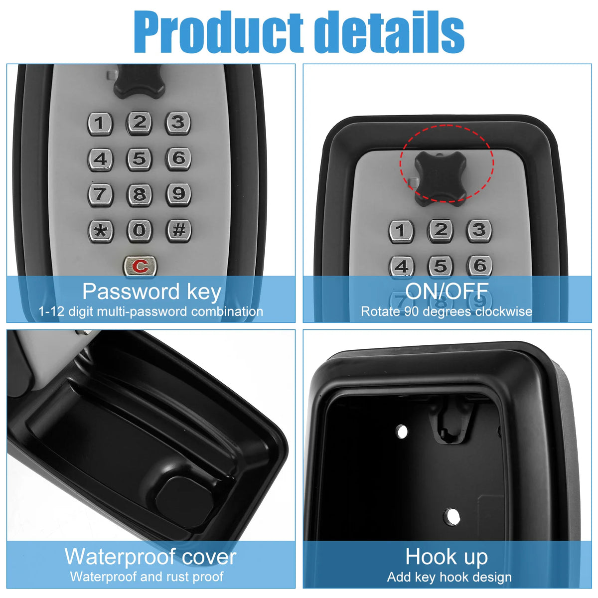 Combination Key Storage Box - A or B Size