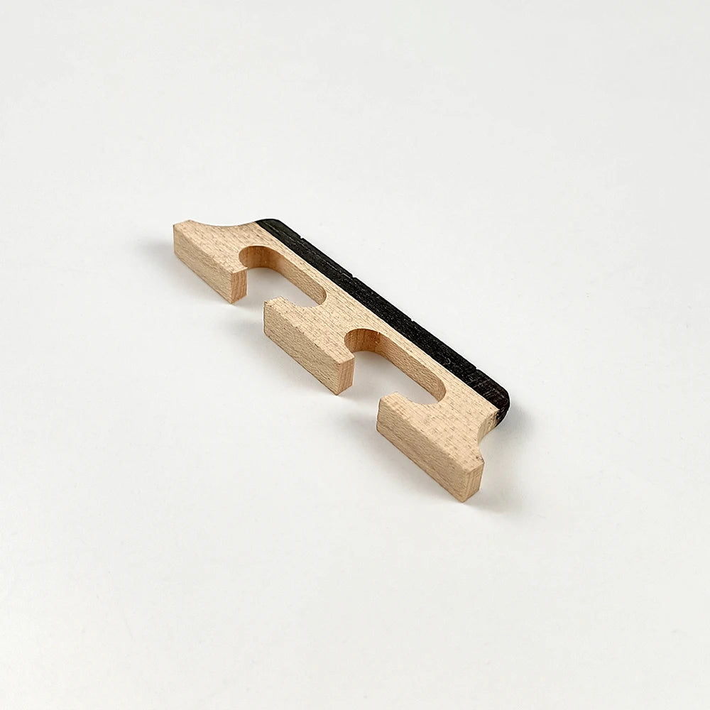 Maple and Ebony Banjo Bridge