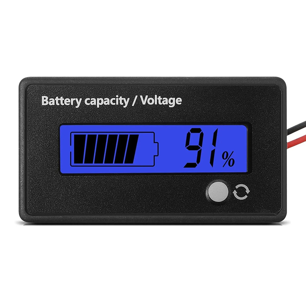 Batteriespannungs- und Kapazitätsanzeige