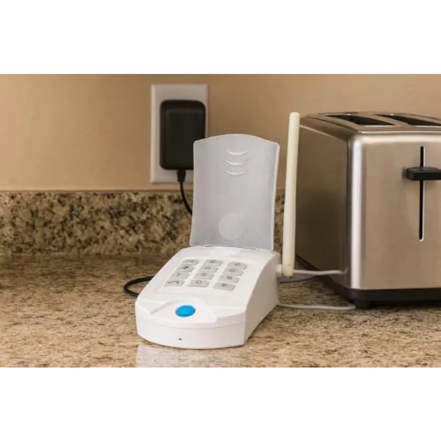 Medical Alert System for Elderly Home Use with Panic Button