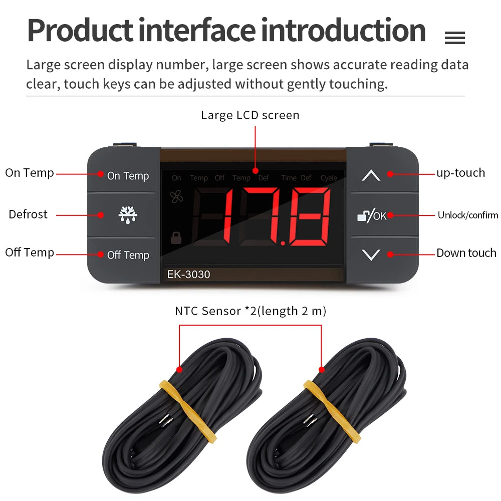 EK-3010 or EK-3030 Temperature Controller