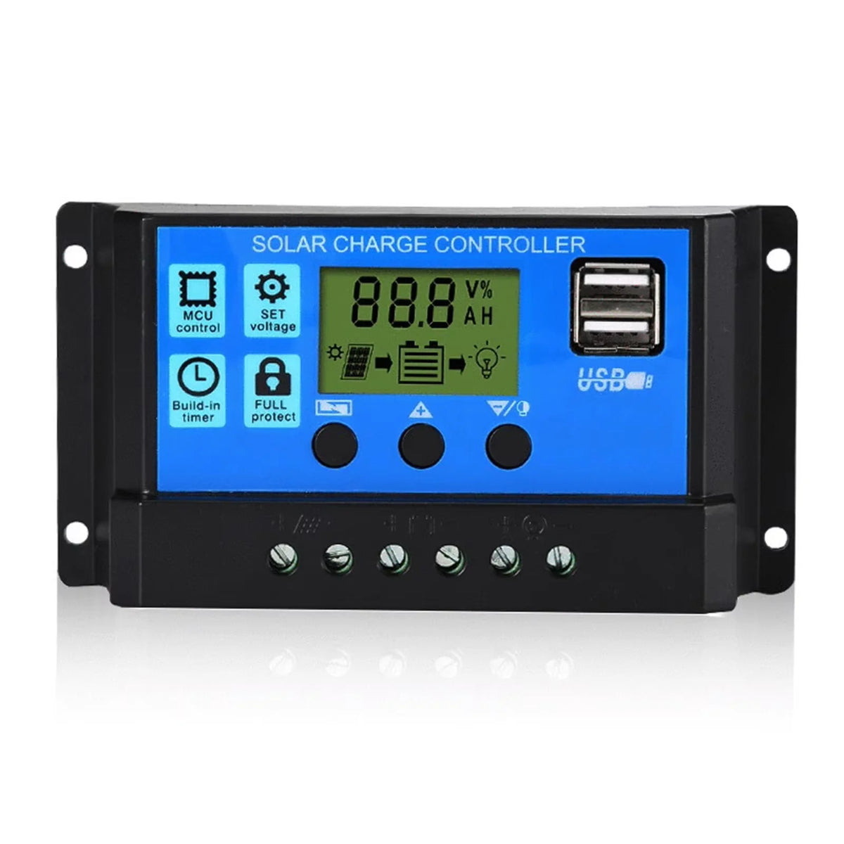 PWM Solar Charge Controller with LCD