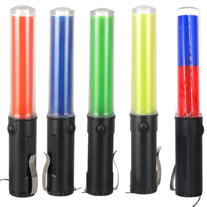 26cm LED Traffic Light Baton with 3 Flashing Modes