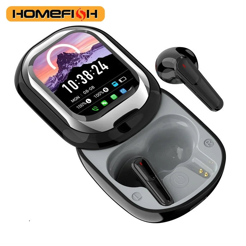 SE-ONE Wireless Earbuds with Touchscreen Case