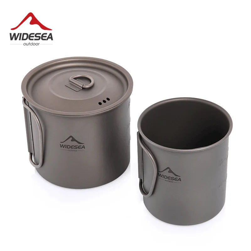 Camping Titanium Mug 0.6L