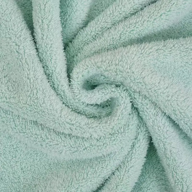 Ensemble de serviettes en polaire corail, serviettes de bain et de visage douces et absorbantes