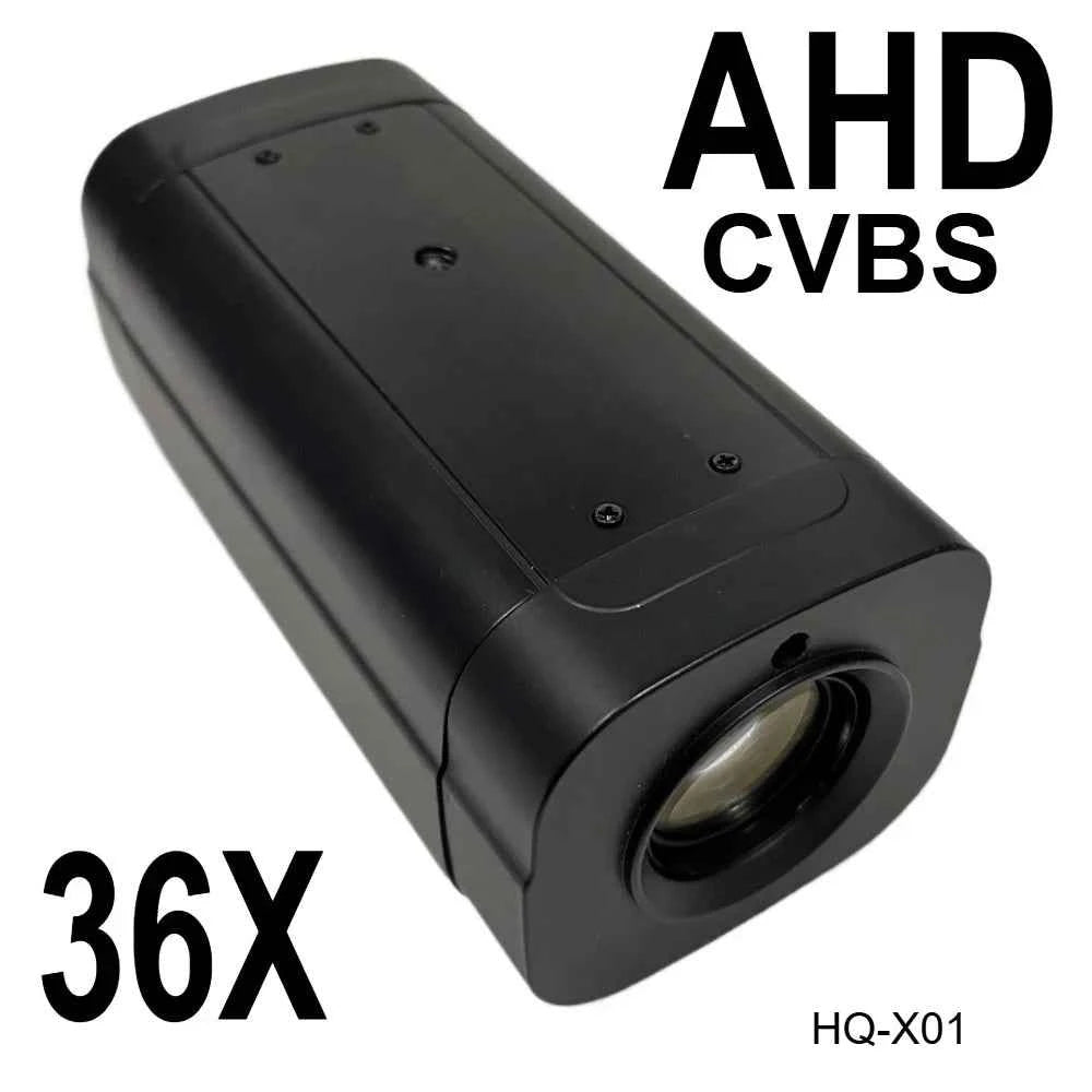 36X Zoom AHD CCTV Camera 1080P 5MP 2MP 4-in-1 Autofocus Motorized Lens