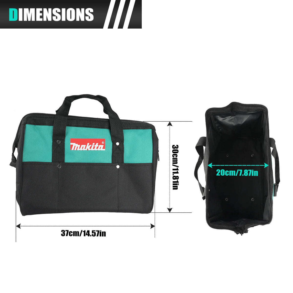 Double-Layer Oxford Tool Bag for Makita Tools