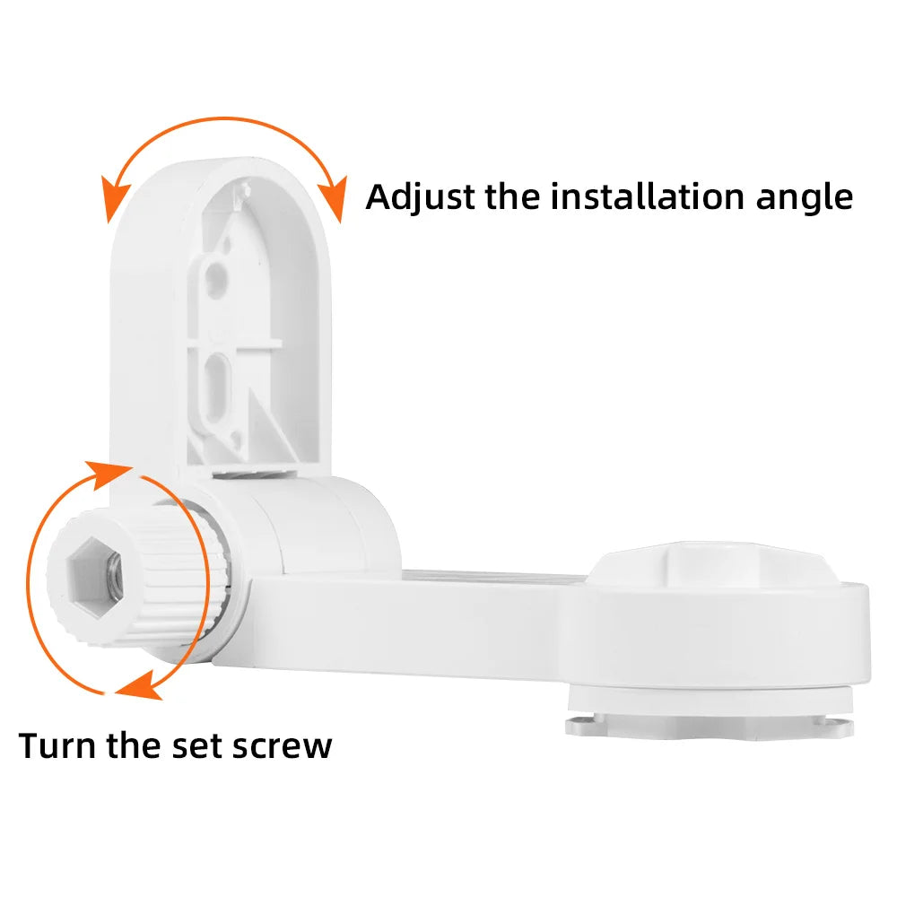 Indoor 4K HD WiFi IP Camera with Side-mounted Brackets