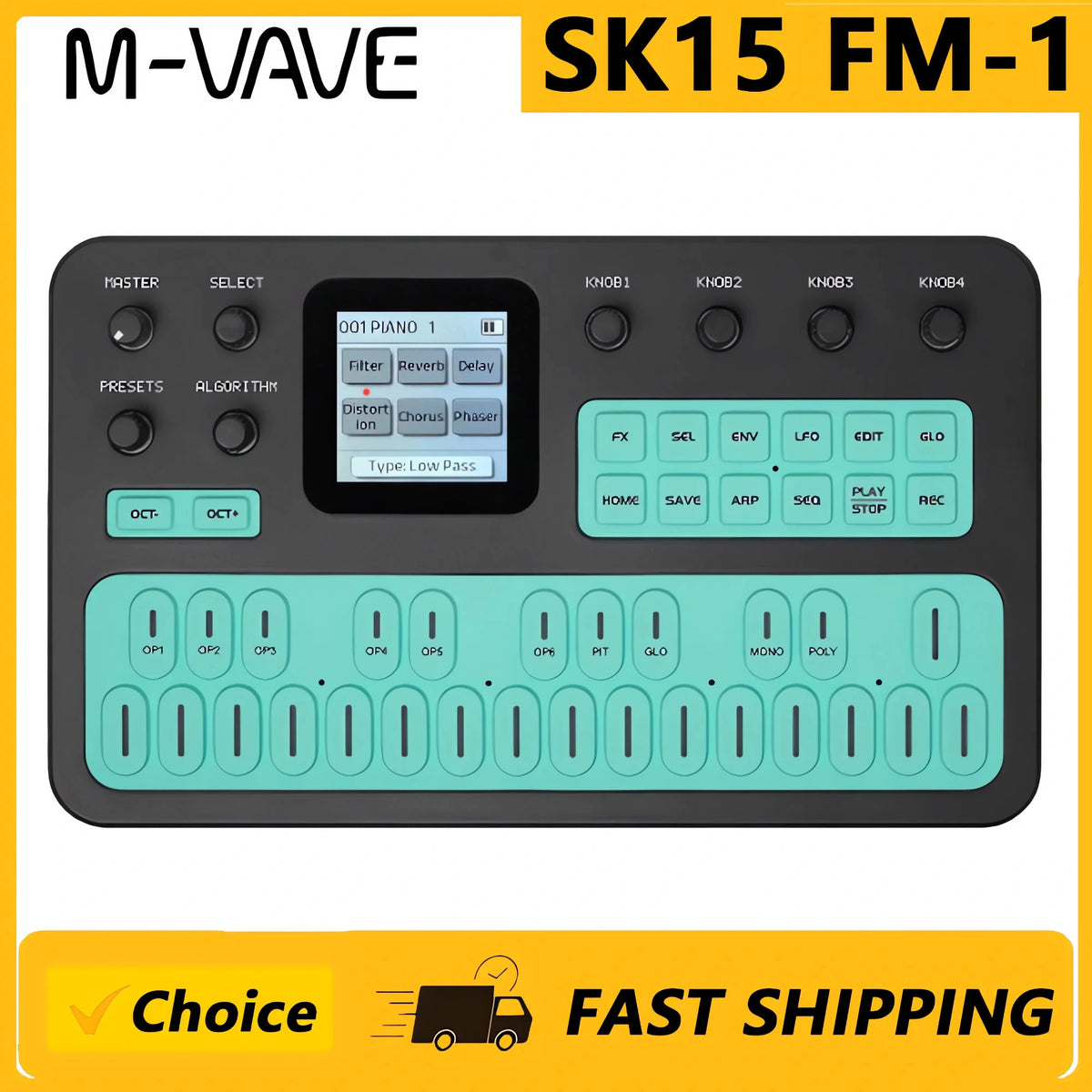 SK15 FM-1 Portable Synthesizer Sound Module