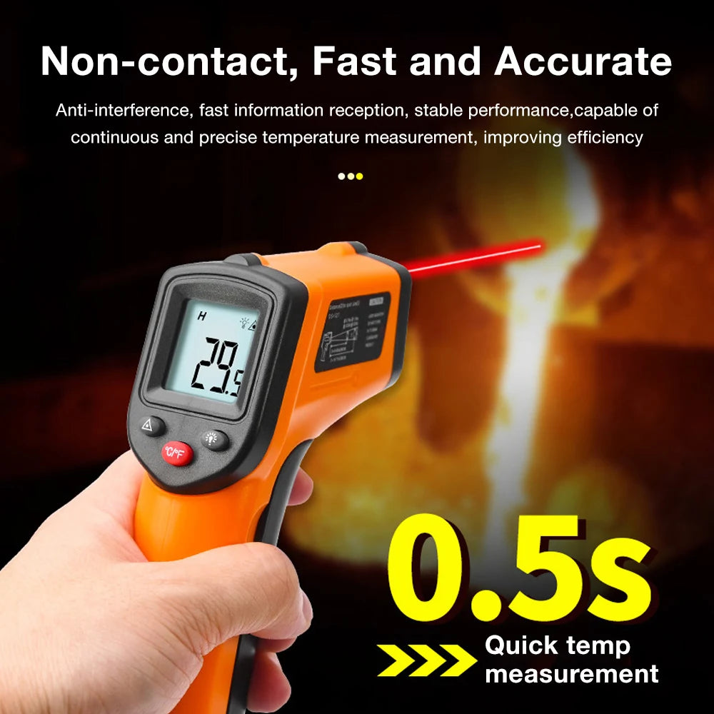Infrared Surface Thermometer -50 to 400 C
