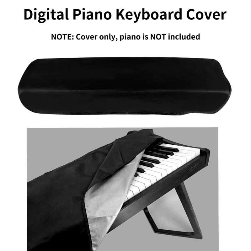 Pölysuoja 61- ja 88-koskettimisille digitaalisille pianoille