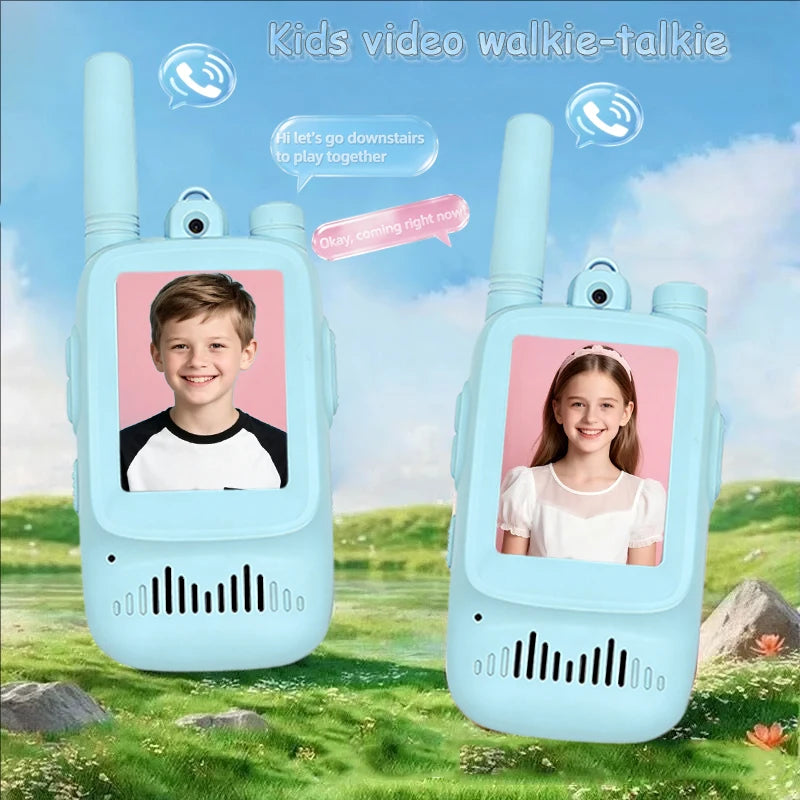 Rechargeable Kids Video Walkie-Talkie Pair