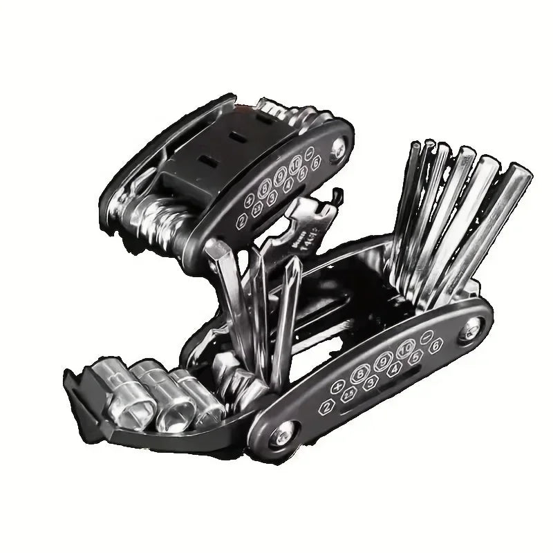 16-in-1 Folding Bicycle & Repair Multi-Tool