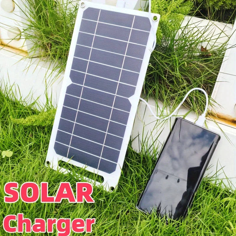 35W Sunpower Portable Solar Panel 5V Solar Plate WithUSB Safe Stabilize Charger ForPower Bank Phone Outdoor Camping Home RV Gift