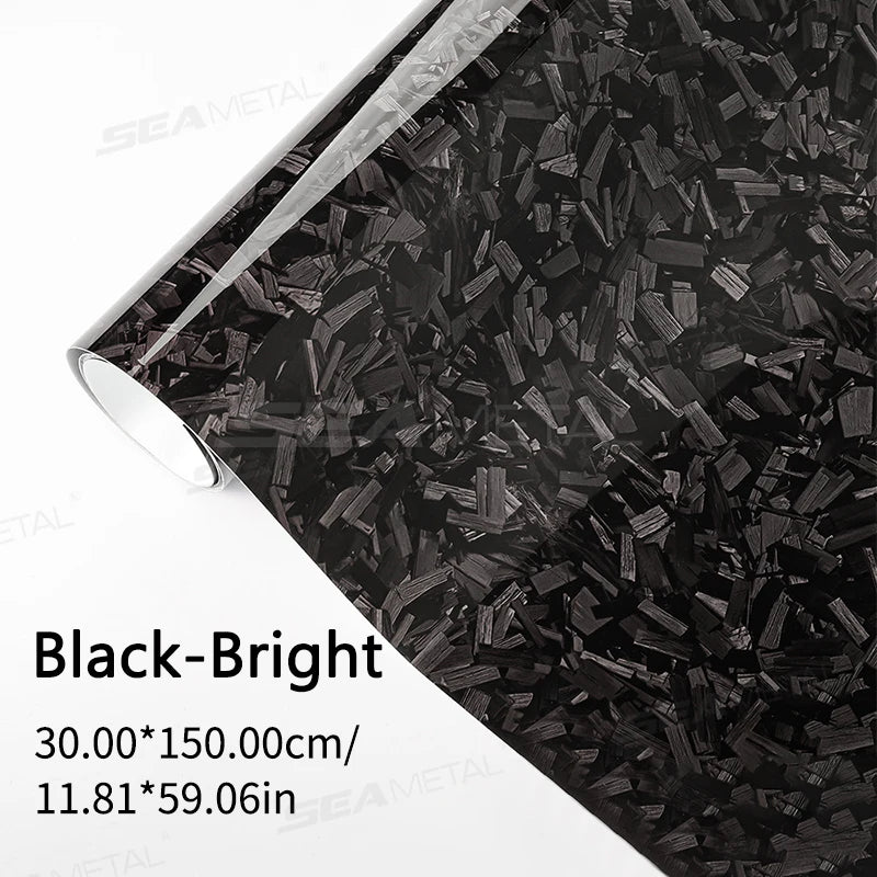 SEAMETAL Car Side Mirror Protective Film Anti-Scratch Car Decoration Sticker Brilliant-Black Non-Residue Vinyl Car Sticker
