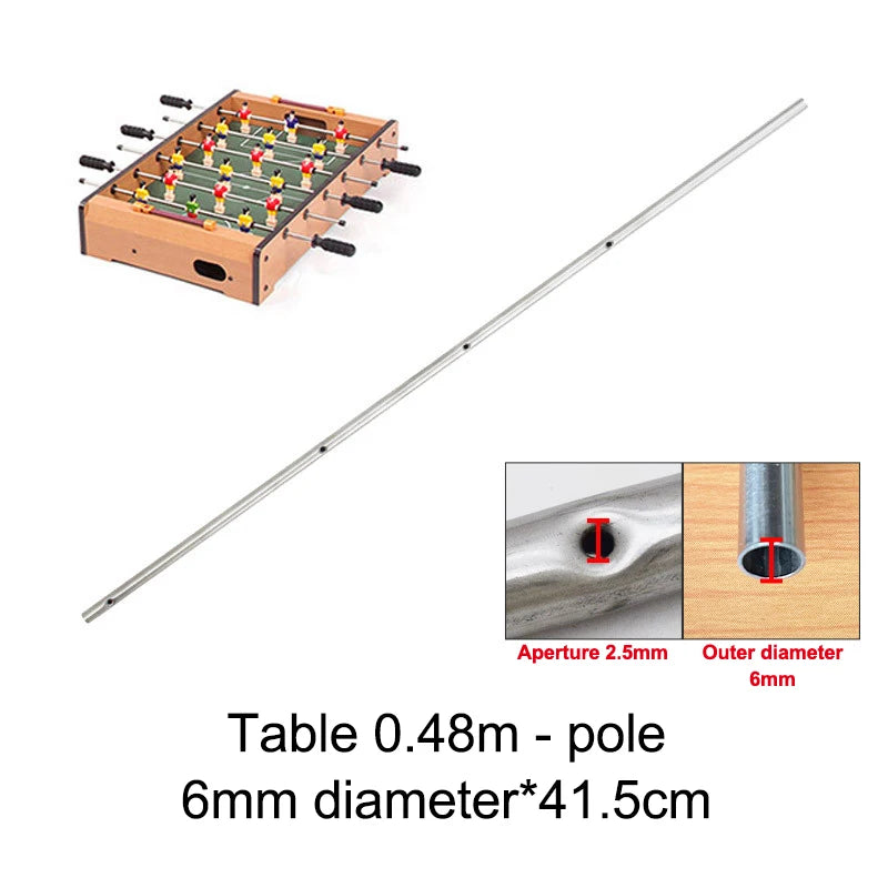 Replacement Foosball Table Rod, A1–A4 Options