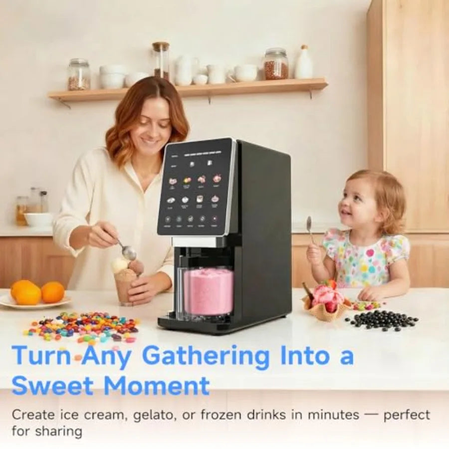 10-in-1 Ice Cream Maker for Gelato, Sorbet, Slushies