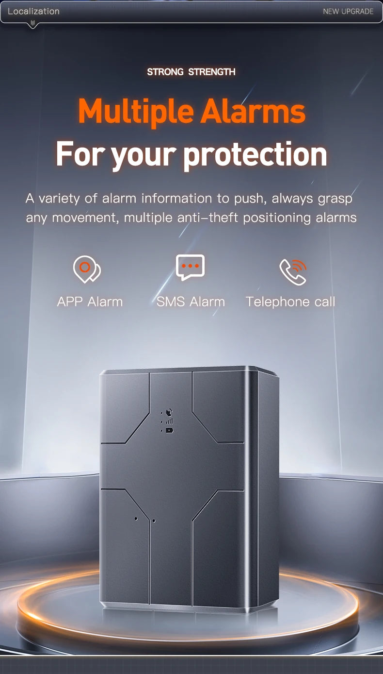 4G GPS Car Locator 20000mAh/10000mAh/6000mAh GPS Car Tracker Vibration Anti-Theft Geo-fence Alarm with Free APP
