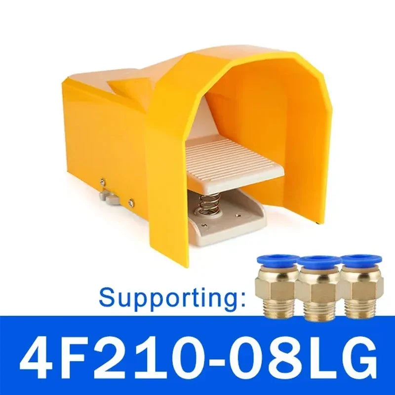 Pneumatic Foot-Pedal Valve Options
