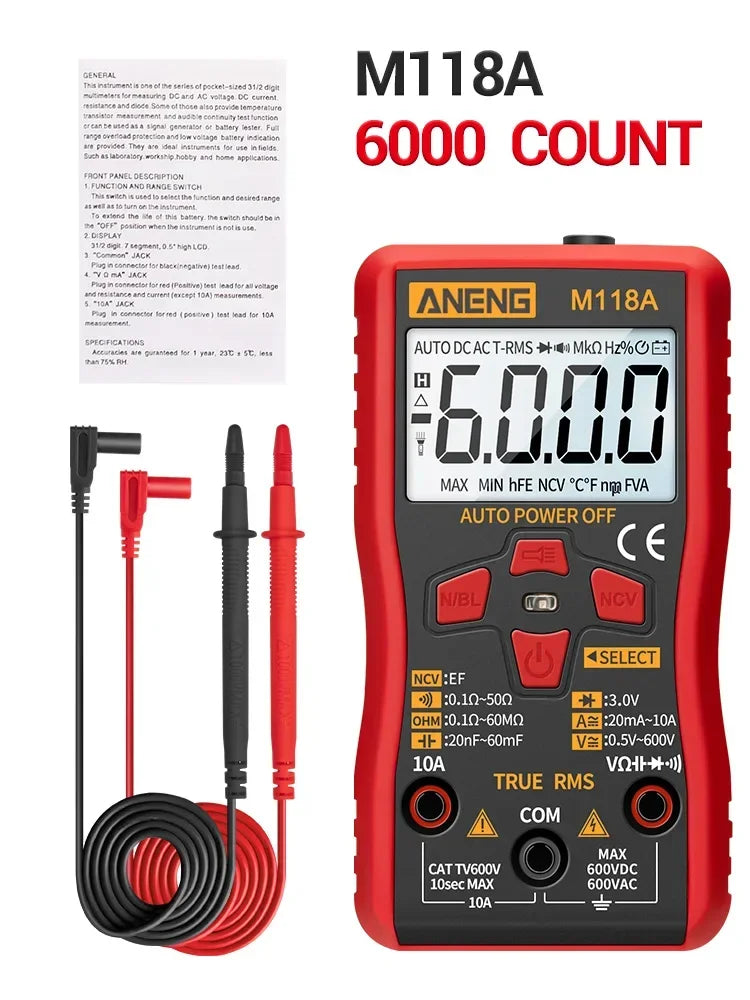 M118A Auto-Range Digital Multimeter