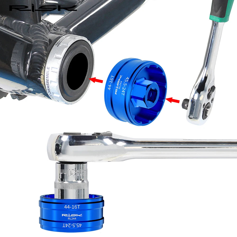 RL244–RL247 Bicycle Bottom Bracket Tool Options