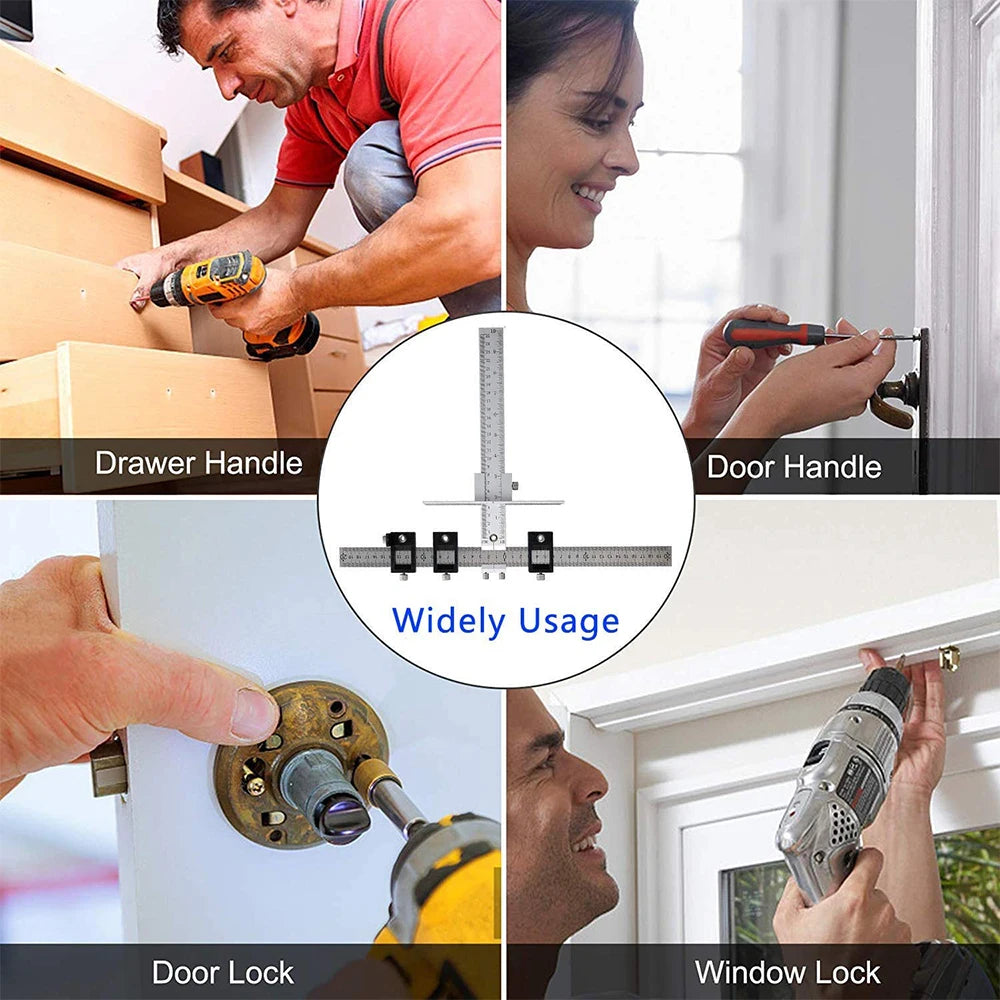 Adjustable Cabinet Handle Drilling Guide