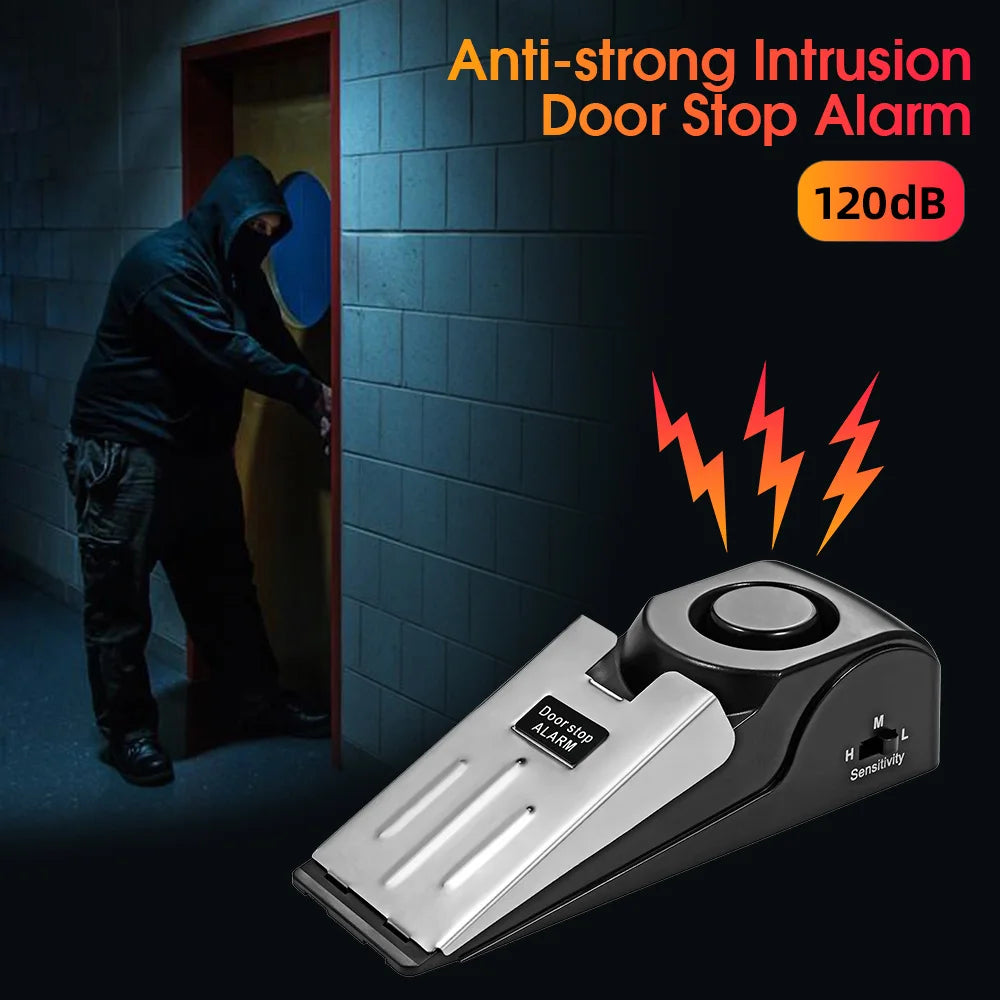 Gadget d'arrêt de porte à pression - 120 dB