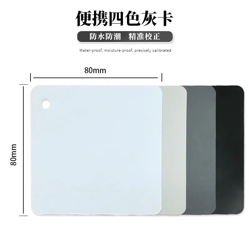 Camera Colour and Grey Reference Cards - Options