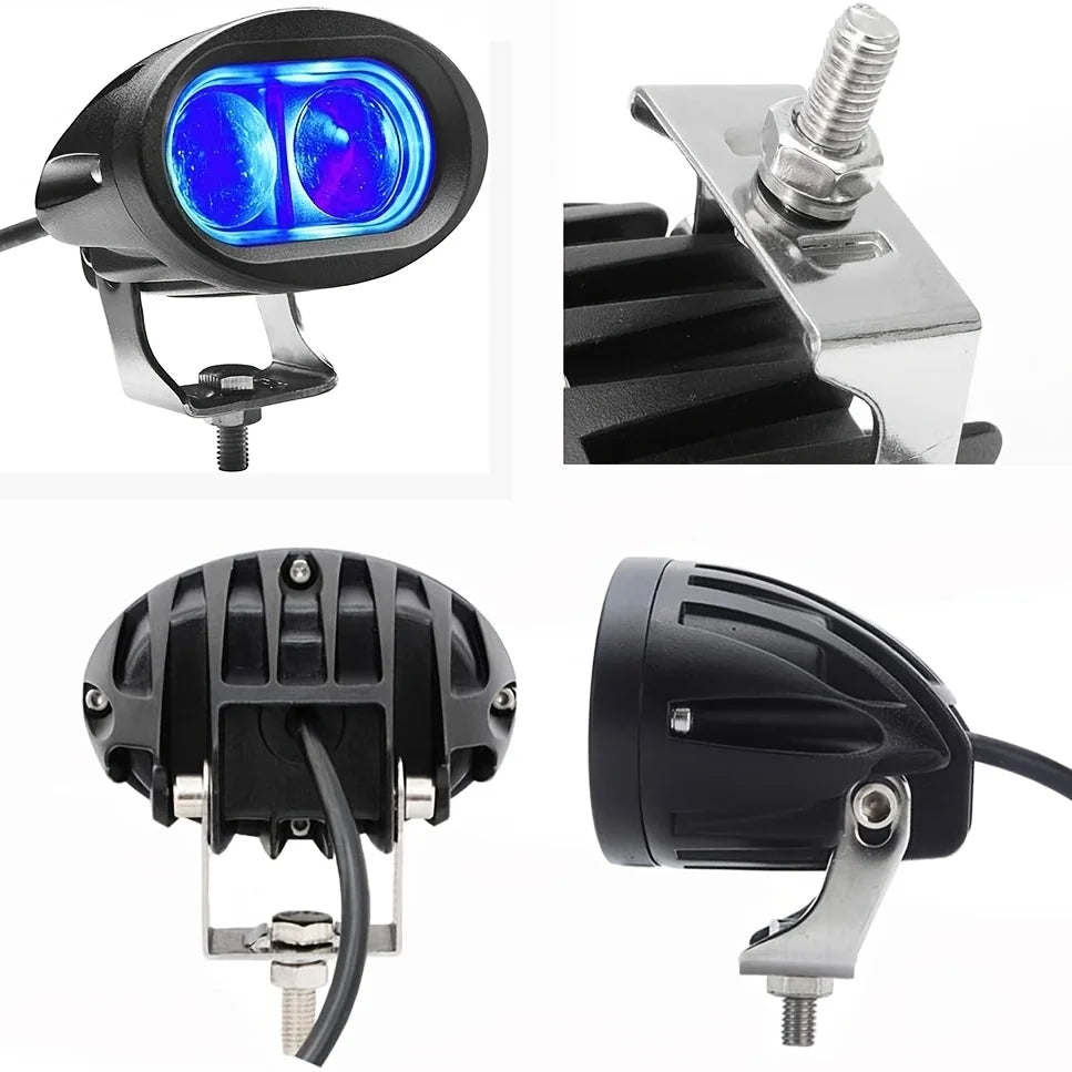 Blue LED Forklift Warning Light - Pack Options