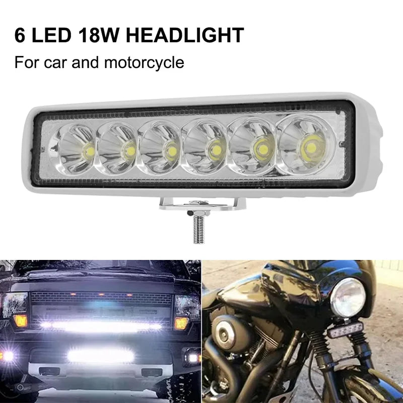 18 W LED Vehicle Work Light, 12-24 V