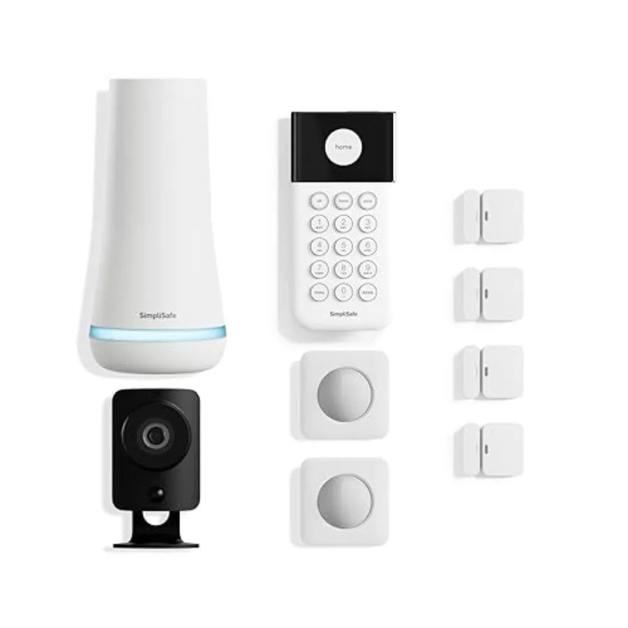 9 Piece Wireless Home Security System with HD Camera