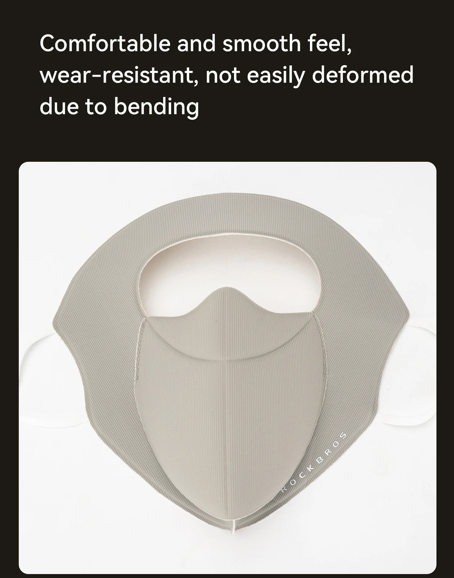 3-Layer Windproof Cycling Face Mask with UV Protection