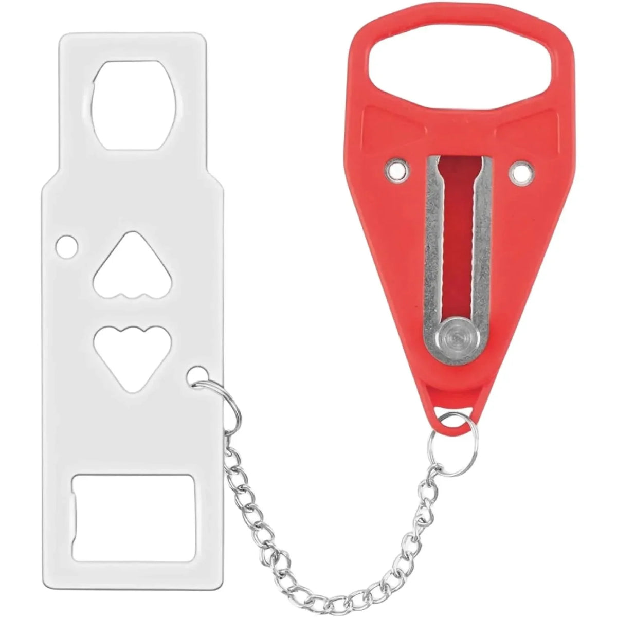 Verrou de porte de voyage portable en acier inoxydable